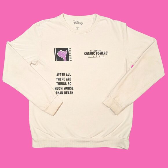 Official Disney Phenomenal Cosmic Powers! Jafar Sweater Size XL - Picture 2 of 3